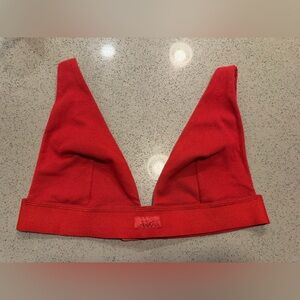 SKIMS Red Bralette NWOT